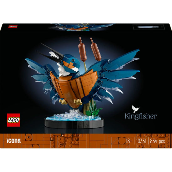 Lego Icons Kingfisher Bird 10331 Building Blocks Toy Set (834 Pieces)