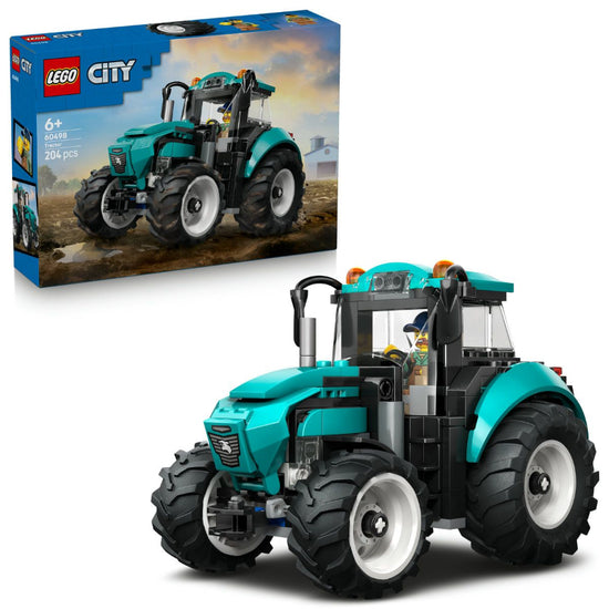 LEGO® City Tractor Farm Toy Building Set and Minifigure 60498