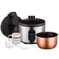 APPETITE Automatic Pap Maker Deluxe Multi Cooker Mercury Silver