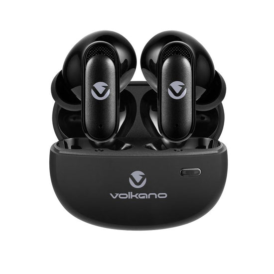 Volkano Nomad Active Noise Cancelling True Wireless Earphones - Black 