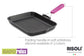Risoli Saporelax Non-stick Grill Pan With Pink Folding Handle 20cm 0090AX2/20TO
