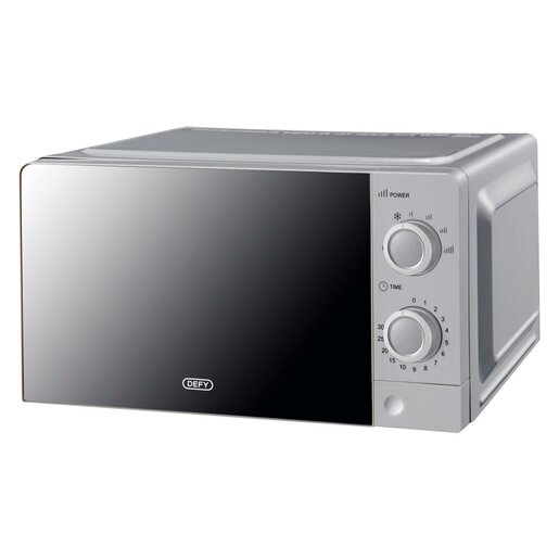 Defy 20L Silver Mirror Solo Microwave DMO381