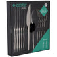 Eetrite Slimline Steak Knife & Fork Set, 12pc SL/12SKSF