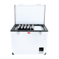 SnoMaster Stainless Steel 60L Single Compartment Portable Fridge/Freezer AC/DC - SMDZ-CL60