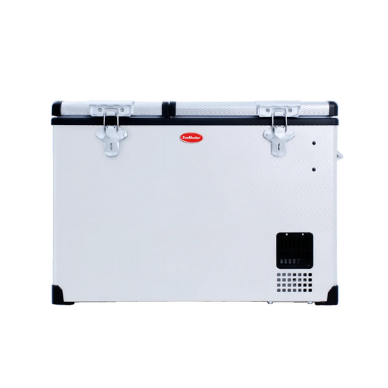 SnoMaster 66lt Low Profile Dual Compartment Stainless Steel Fridge/Freezer - SMDZ-LP66D