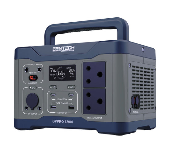 Gentech Power 600W Portable Power Station - GPPRO600i