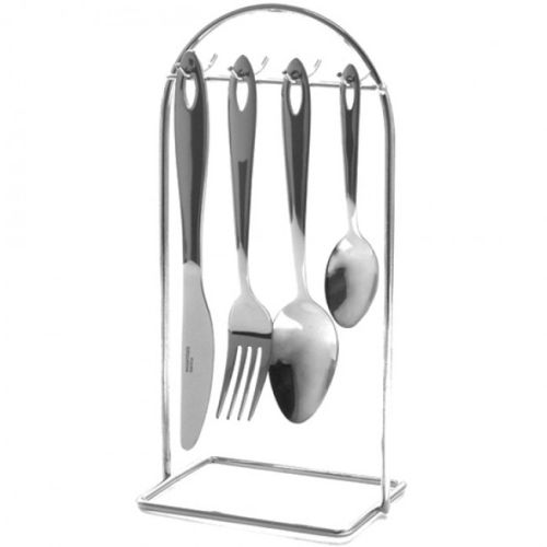 Eetrite Essentials Teardrop Hanging Cutlery Set, 24pc TD/24HS