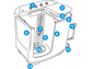 Midea 15kg Twin Tub Washing Machine KL15TTG1W