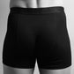 Swole Panda Bamboo Man Boxers Black Black Band