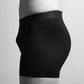 Swole Panda Bamboo Man Boxers Black Black Band