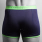 Swole Panda Bamboo Man Boxers Navy / Green Band