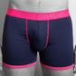Swole Panda Bamboo Man Boxers Navy / Pink Band