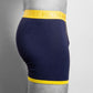 Swole Panda Bamboo Man Boxers Navy / Yellow Band