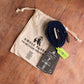 Swole Panda Woven Belt - Cream & Blue Dot Medium