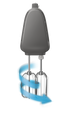 Philips Grey Hand Mixer HR3741/00