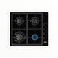 Defy 60cm Black Gas Hob - DHG132