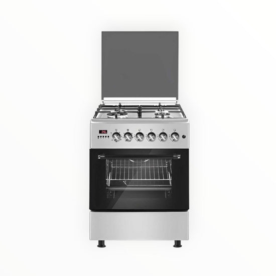 Ferre 60 60 Premium Gas/Electric Freestanding Stove-Stainless Steel F6T40E3.PI