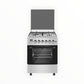 Ferre 60 60 Premium Gas/Electric Freestanding Stove-Stainless Steel F6T40E3.PI