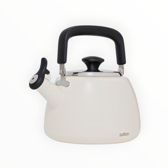 Salton Almond Top Stove Kettle 1.5L Cream SSTK15L