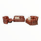 Masindi 3 Piece Full Leather 5 Action Recliner Berlin