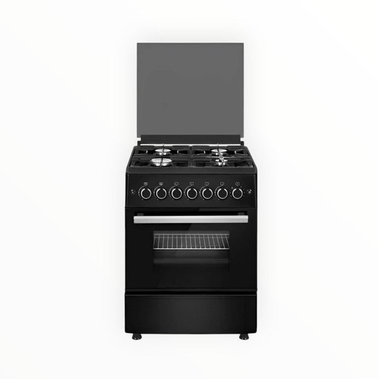 Ferre 60 60 Free Standing Full Gas Stove Matt Black F6B40G2.MB