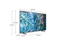 Samsung 127cm (50") QLED 4K Q60D Tizen OS Smart TV - QA50Q60DAKXXA