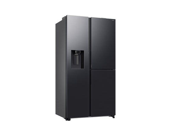 Samsung 609l Black Side By Side Food Showcase Bespoke AI With SmartThings - RS80F64G2FFA