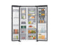 Samsung 609l Black Side By Side Food Showcase Bespoke AI With SmartThings - RS80F64G2FFA