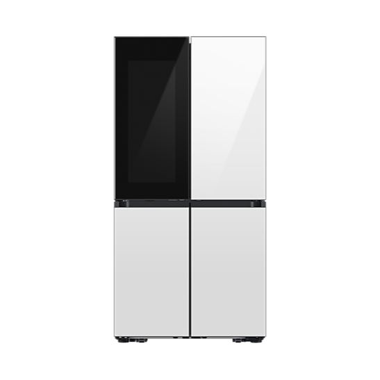 Samsung 704l White Bespoke French Door Fridge With Bespoke See-Thru Door And Beverage Centre - RF71DB975012FA