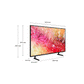 Samsung 109cm (43") DU7000 Crystal UHD Smart TV - UA43DU7000KXXA