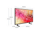 Samsung 165cm (65") DU7000 Crystal UHD 4K HDR Smart TV - UA65DU7000KXXA